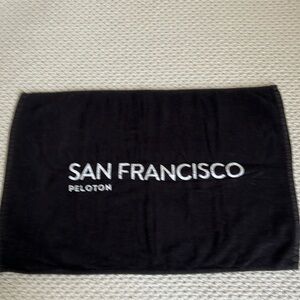 Rare EUC Peloton x San Francisco Marathon towel from 2019